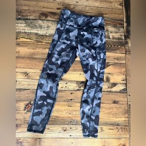 Athleta camo leggings